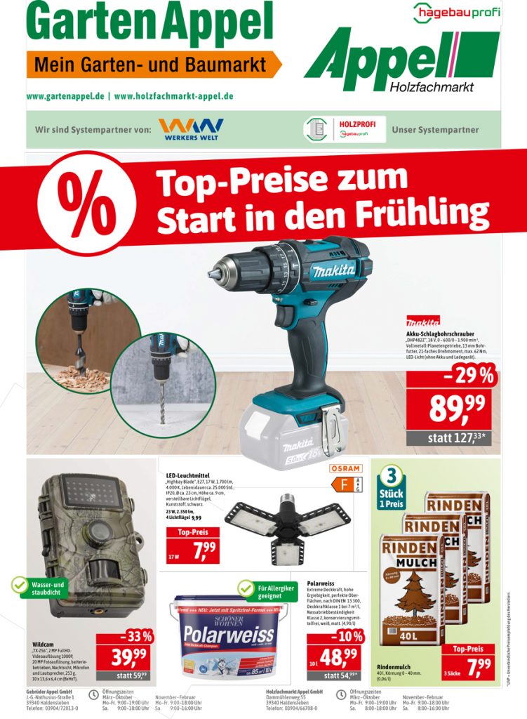 Seite 1 - Werbung Frühling 2026